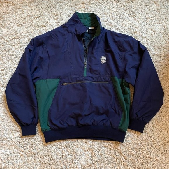 Izod Club 'Rancho Las Palmas Country Club' 3/4 zip golf rain jacket - Picture 2 of 4